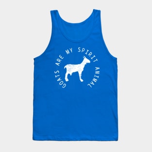 Goats Are My Spirit Animal Tank Top